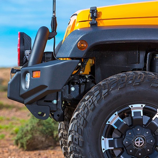 Defensa Delantera ARB® 3450230 Deluxe Winch para Off-Road Jeep JK 07-18