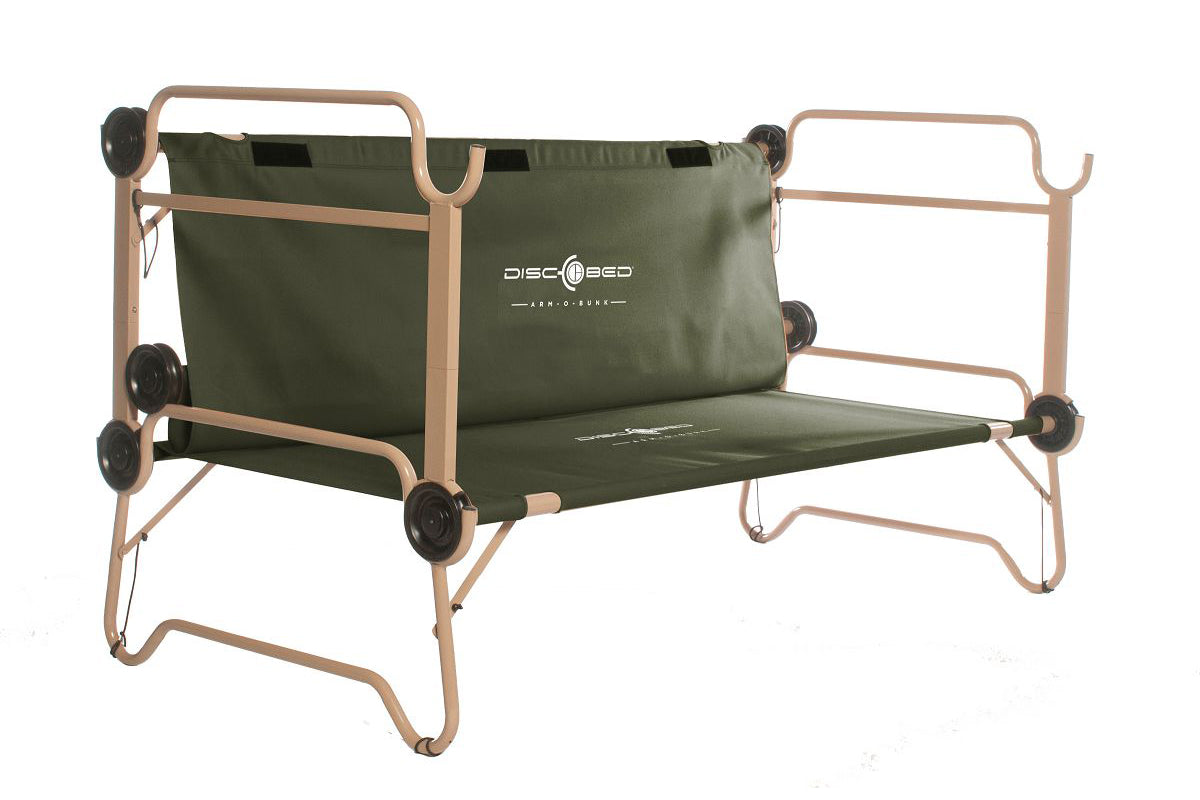 Litera Militar Disc-O-Bed (Discobed) – Compacta, Modular y Robusta para Camping y Overland