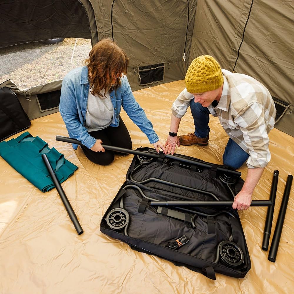 Litera Militar Disc-O-Bed (Discobed) – Compacta, Modular y Robusta para Camping y Overland