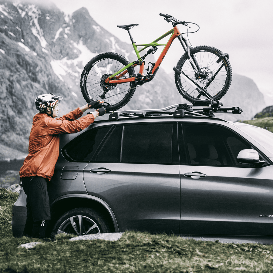 Portabicicletas Thule UpRide 599 de Techo – Sin Contacto con el Cuadro