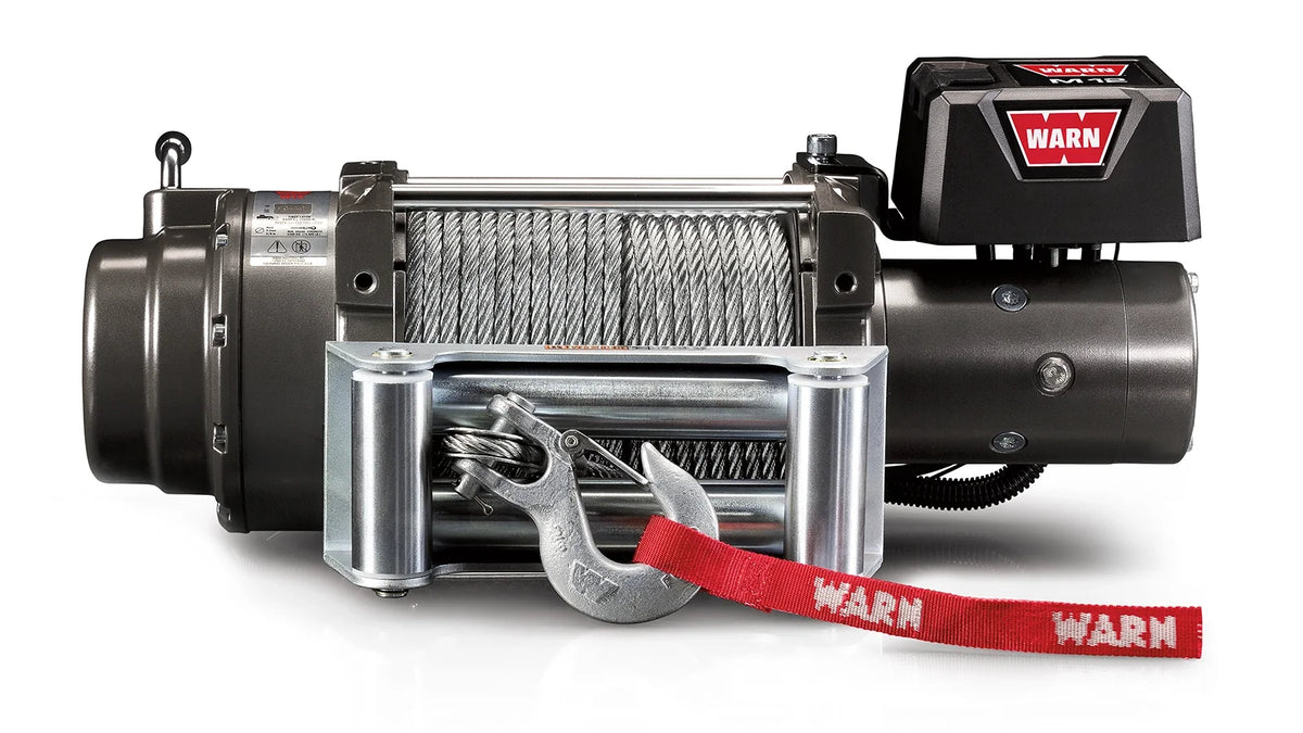 Winch WARN M12000 12,000 lb 12V con Cable de Acero – 17801