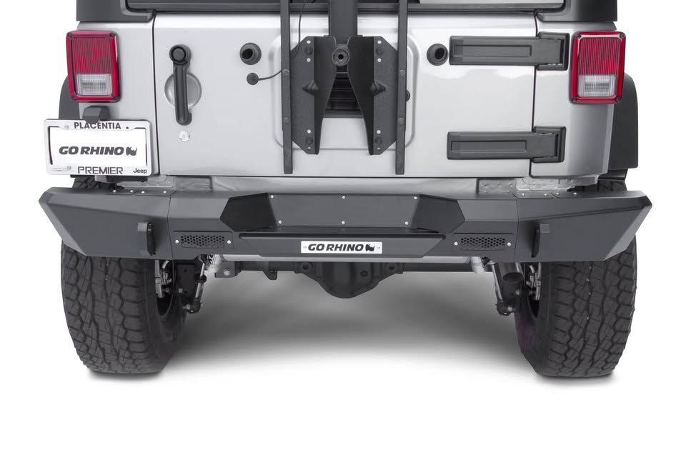 Defensa Delantera Go Rhino BRJ80 para Jeep Wrangler JK (2007-2018) - Protección Extrema y Diseño Off-Road