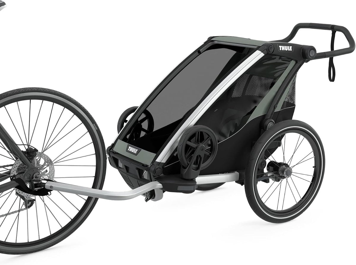 Thule Chariot Cougar 1 + Stroll 10100533 Rojo – Remolque/Carriola Infantil