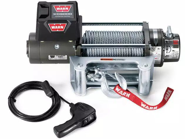 Winch WARN XD9000i 9,000 lb 12V con Cable de Acero – 27550