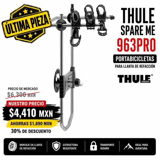 Portabicicletas Thule Spare Me 963PRO – Última Pieza