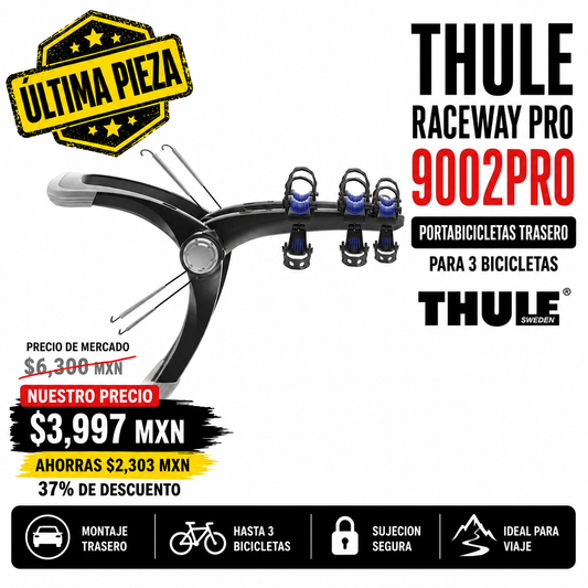 Portabicicletas Thule RaceWay Pro 9002PRO – 3 Bicicletas