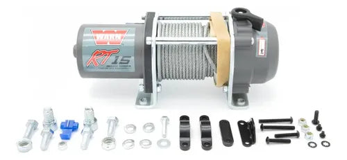 Winch WARN RT15 ATV 1,500 lb con Cable de Acero