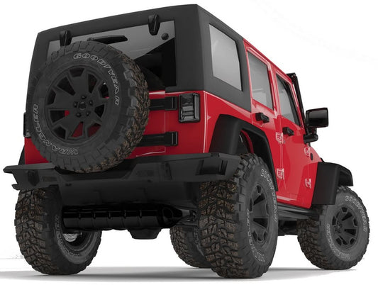 Defensa Trasera Go Rhino BRJ80 Jeep Wrangler JK 2007–2018
