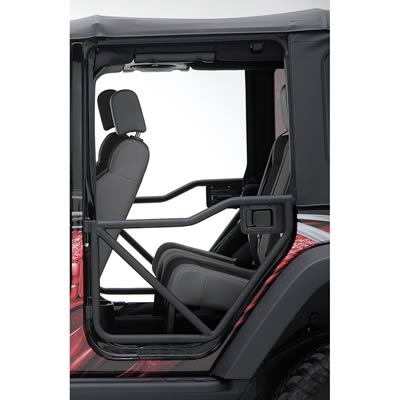Puertas Tubulares Traseras Rancho RockGEAR RS6217B – Jeep Wrangler JK 4 Puertas 2007–2018