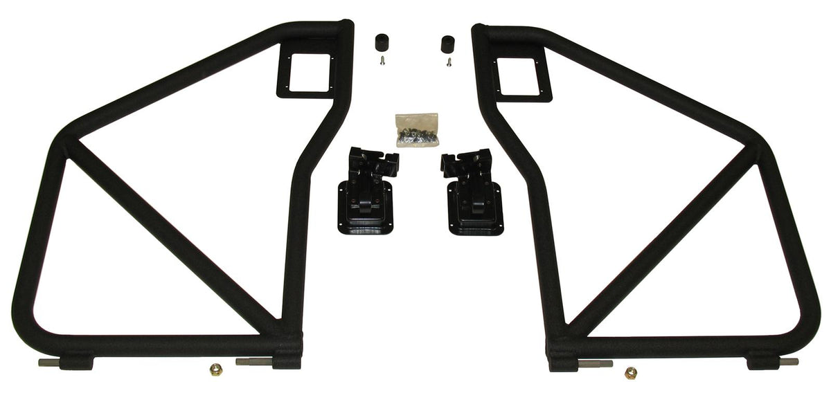 Puertas Tubulares Traseras Rancho RockGEAR RS6217B – Jeep Wrangler JK 4 Puertas 2007–2018